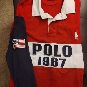 Long Sleeve Polo Ralph Lauren Rugby Shirt